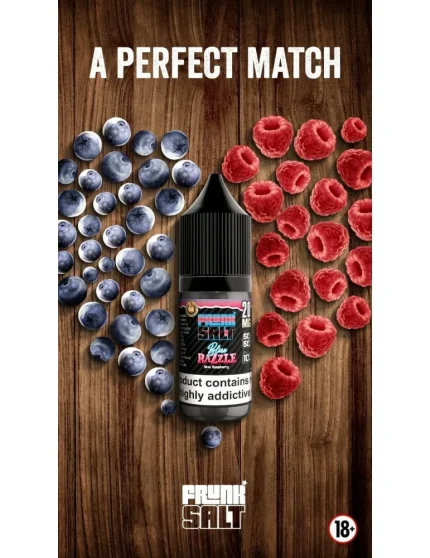 FRUNK SALT - Blue Razzle 10 MG 10 ML