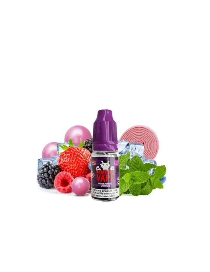 Heisenberg Gum Ice 0mg 10ml 50/50 - Vampire Vape E liquid