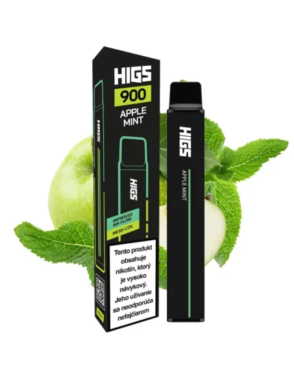 HIGS XL 900puffs Apple Mint Mesh-Coil 20mg disposable vape