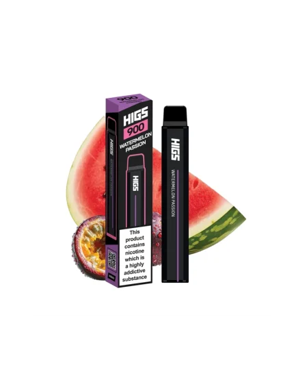 HIGS XL 900puffs Watermelon Passion Mesh-Coil 20mg disposable vape