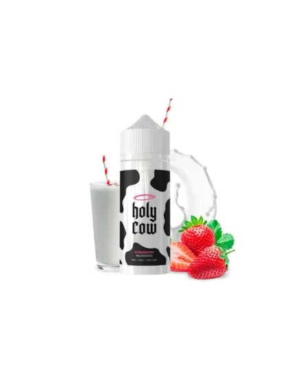Holy Cow Strawberry Milkshake 100ml E liquid