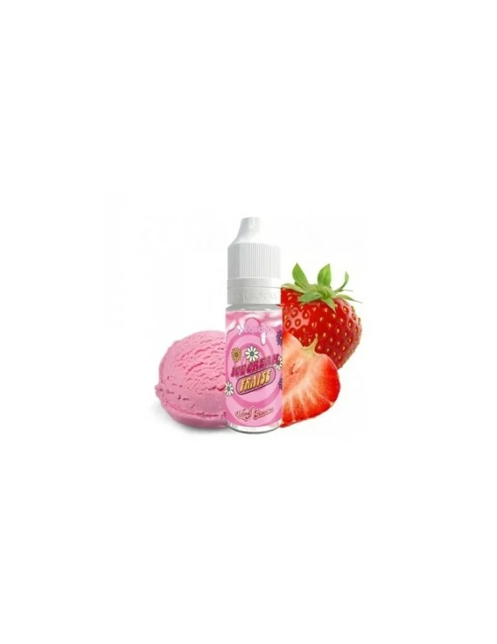 Ice Cream Fraise 3mg 50/50 10ml - Wpuff Flavors by Liquidéo