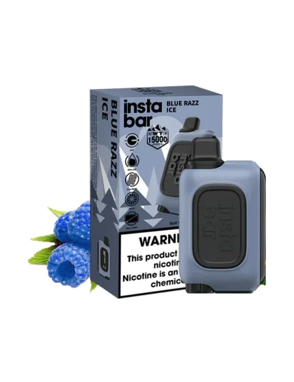 Insta Bar 20mg Blue Razz Ice 15000 puffs Disposable Vape