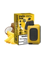 Insta Bar 20mg Pineapple Coconut Ice 15000 puffs Disposable Vape