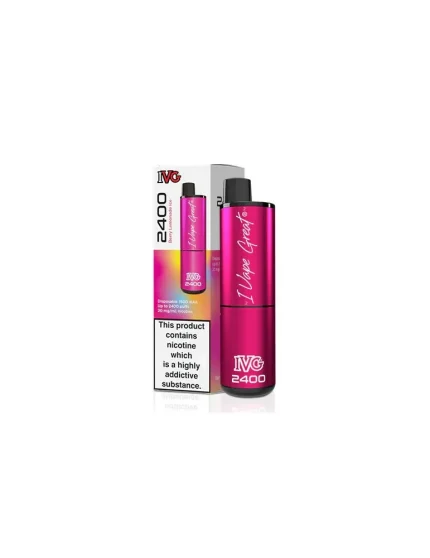 IVG 2400 Puffs Berry Lemonade Ice 20mg Disposable E cigarette