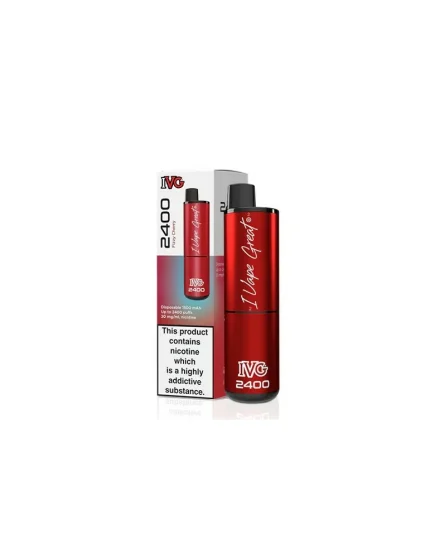 IVG 2400 Puffs Fizzy Cherry 20mg Disposable E cigarette