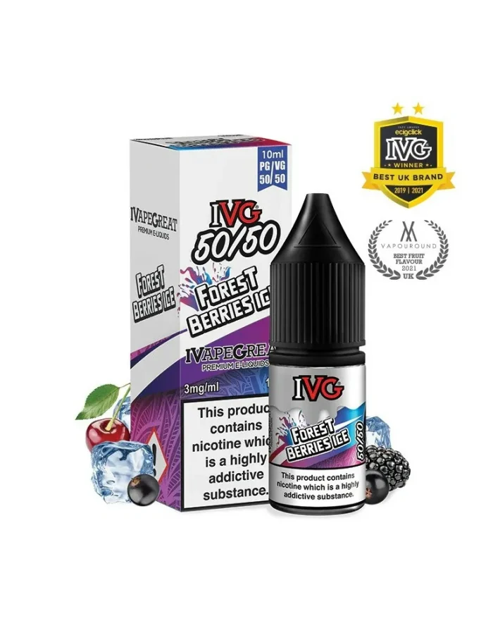 IVG 50/50 Forest Berries Ice 12mg 10ml