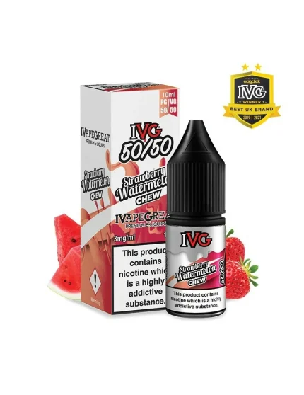 IVG 50/50 Strawberry Watermelon Chew 12mg 10ml