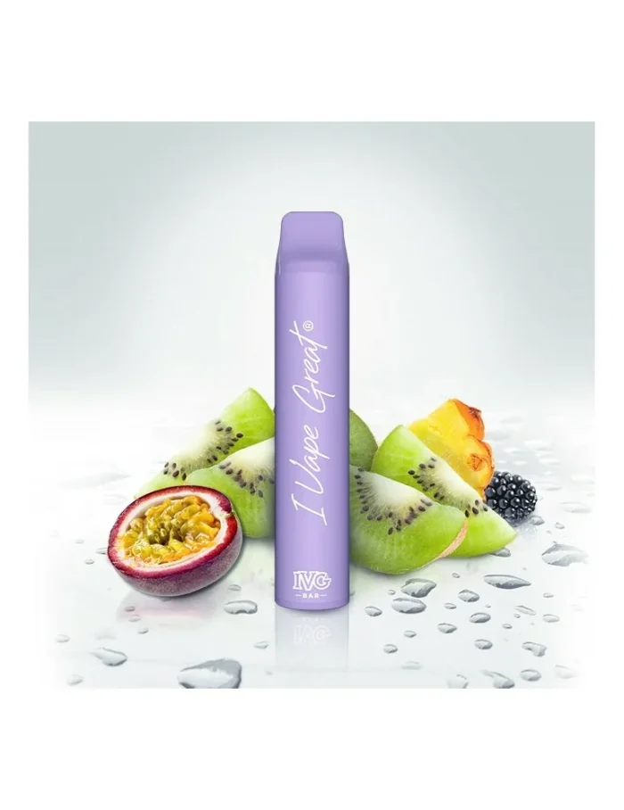 IVG Bar Plus + Passionfruit 20mg 600 puff