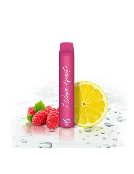 IVG Bar Plus + Raspberry Lemonade 20mg 600 puff