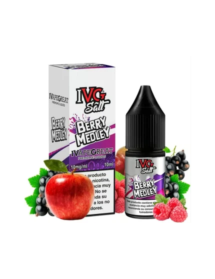 Ivg Berry Medley 18mg 10ml 50/50 Nicotine E-liquid