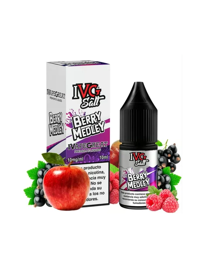 Ivg Berry Medley 18mg 10ml 50/50 Nicotine E-liquid