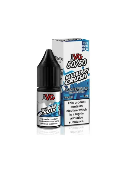 Ivg Blueberry Crush 3mg 10ml 50/50 e-liquid