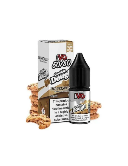 Ivg Cookie Dough 12mg 10ml 50/50 Nicotine E-liquid