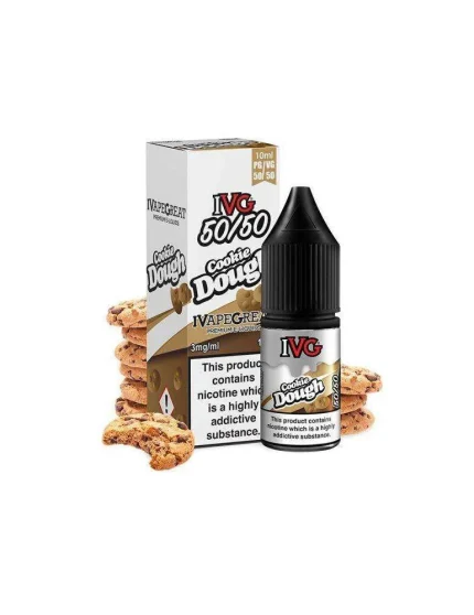 Ivg Cookie Dough 18mg 10ml 50/50 Nicotine E-liquid