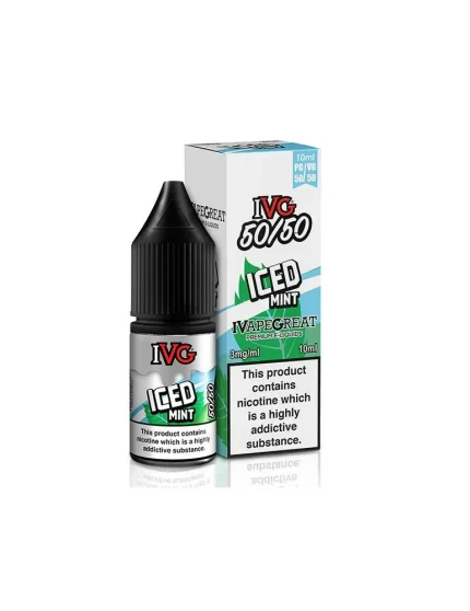 Ivg Iced Mint 12mg 10ml 50/50 e-liquid