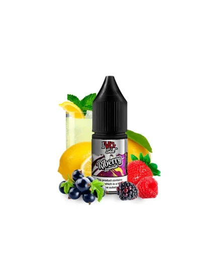 IVG Nic Salt Mixer Range Riberry Lemonade 10ml 20mg 50/50 Nicotine Salt E-liquid