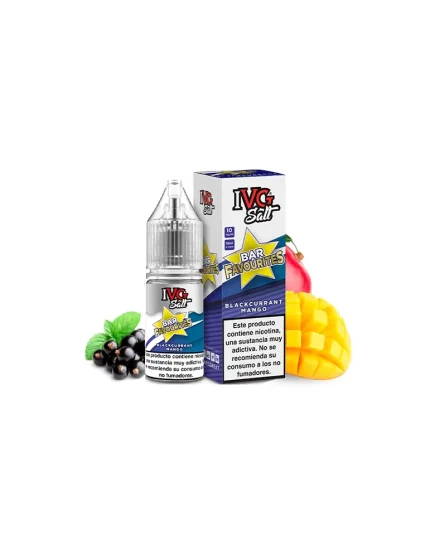 IVG NicSalt Blackcurrant Mango 10ml 10mg 50/50 Nicotine Salt E-liquid