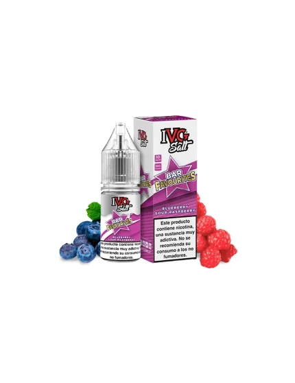 IVG NicSalt Blueberry Sour Raspberry 10ml 10mg 50/50 Nicotine Salt E-liquid