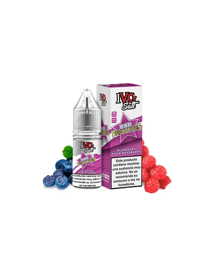 IVG NicSalt Blueberry Sour Raspberry 10ml 10mg 50/50 Nicotine Salt E-liquid