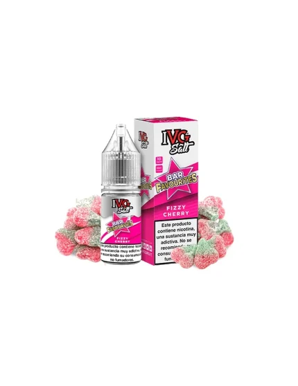 IVG NicSalt Fizzy Cherry 10ml 10mg 50/50 Nicotine Salt E-liquid