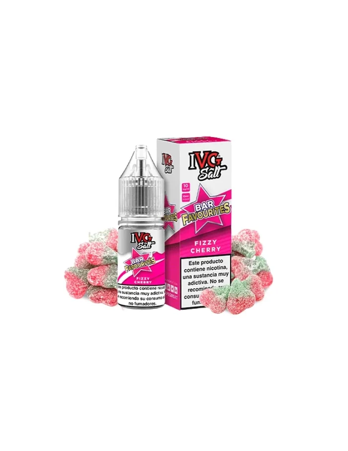 IVG NicSalt Fizzy Cherry 10ml 10mg 50/50 Nicotine Salt E-liquid