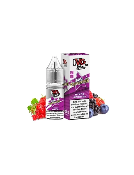 IVG NicSalt Mixed Berries 10ml 10mg 50/50 Nicotine Salt E-liquid