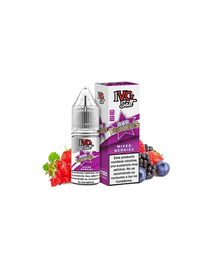 IVG NicSalt Mixed Berries 10ml 10mg 50/50 Nicotine Salt E-liquid
