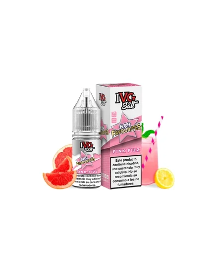 IVG NicSalt Pink Fizz 10ml 10mg 50/50 Nicotine Salt E-liquid