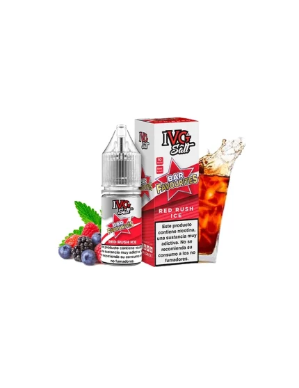 IVG NicSalt Red Rush Ice 10ml 10mg 50/50 Nicotine Salt E-liquid