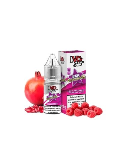 IVG NicSalt Sour Raspberry Pomegranate 10ml 10mg 50/50 Nicotine Salt E-liquid