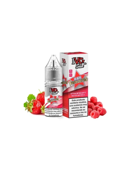 IVG NicSalt Strawberry Raspberry 10ml 10mg 50/50 Nicotine Salt E-liquid