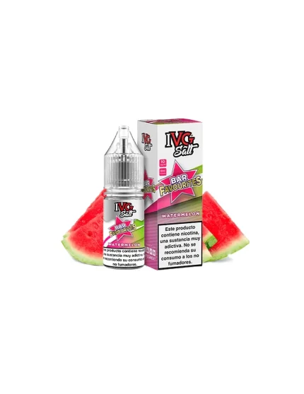IVG NicSalt Watermelon 10ml 10mg 50/50 Nicotine Salt E-liquid