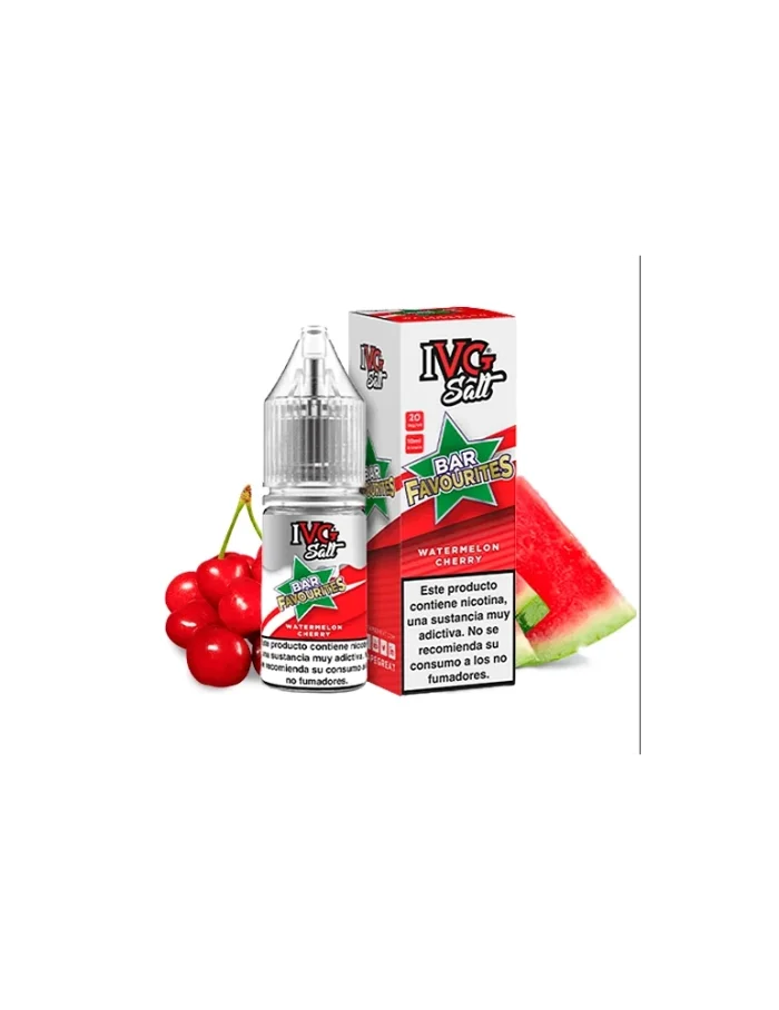 IVG NicSalt Watermelon Cherry 10ml 10mg 50/50 Nicotine Salt E-liquid