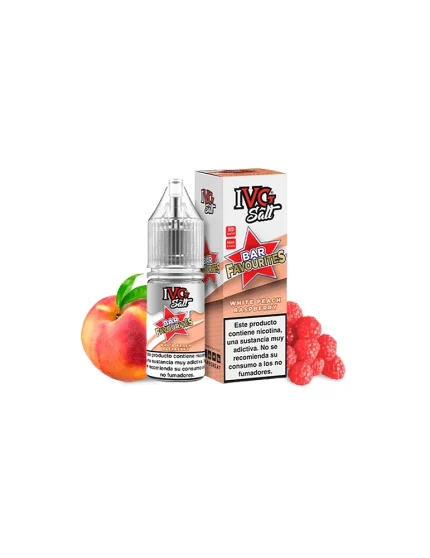 IVG NicSalt White Peach Raspberry 10ml 10mg 50/50 Nicotine Salt E-liquid