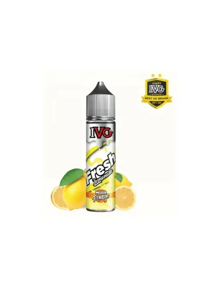IVG Prefilled 60ml 20mg Nic Salt Fresh Lemonade 50/50