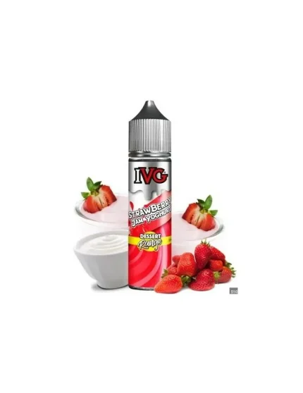 IVG Prefilled 60ml 20mg Nic Salt Strawberry Jam Yogurt 50/50