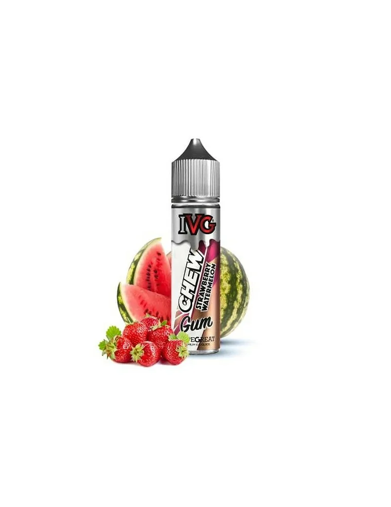 IVG Prefilled 60ml 20mg Nic Salt Strawberry Watermelon Chew 50/50 IVG Prefilled 60ml 20mg Nic Salt Strawberry Watermelon Chew 50/50