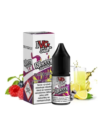 IVG Riberry Lemonade 50:50 10ml 18mg Nicotine E-liquids