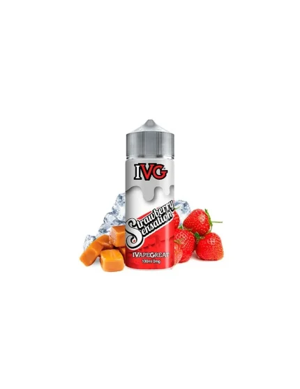 IVG Strawberry Sensations 100ml E Liquid