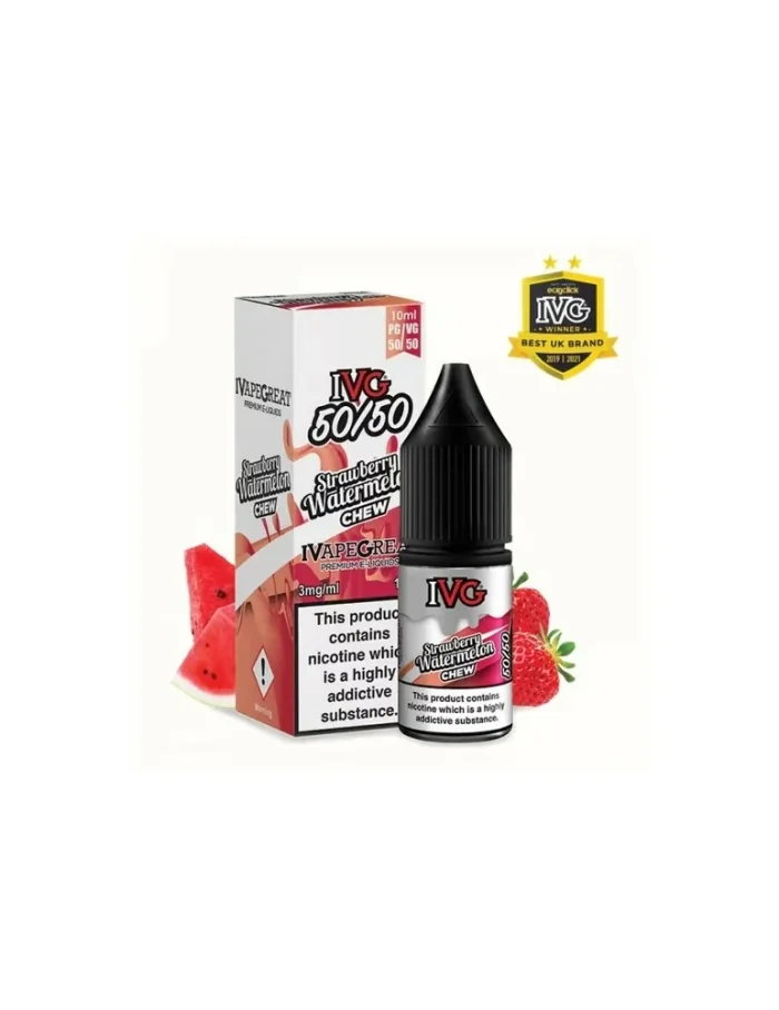 IVG Strawberry Watermelon Chew 50:50 10ml 3mg