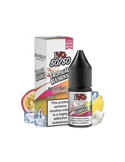 IVG Tropical Ice Blast 50:50 10ml 18mg