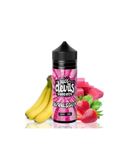 JUICE DEVILS BUBBLEGUM SWEETS 100ML (shortfill) 70/30