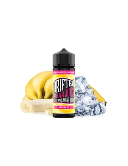 Juice Sauz Drifter Bar Banana Ice 6mg 60/40 120ml Prefilled Nicotine E-liquid