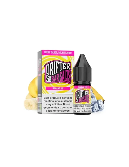 Juice Sauz Drifter Bar Banana Ice Nic Salt 5mg 10ml E liquid
