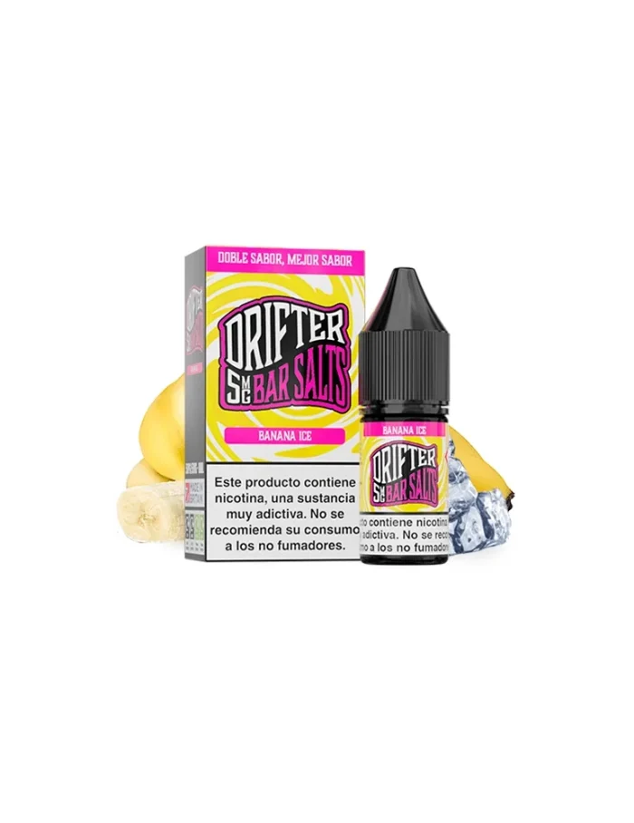 Juice Sauz Drifter Bar Banana Ice Nic Salt 5mg 10ml E liquid