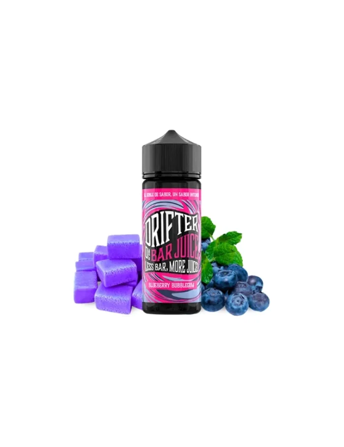 Juice Sauz Drifter Bar Blueberry Bubblegum 3mg 60/40 120ml Prefilled Nicotine E-liquid