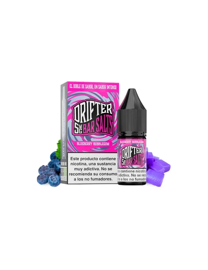 Juice Sauz Drifter Bar Blueberry Bubblegum Nic Salt 5mg 10ml E liquid