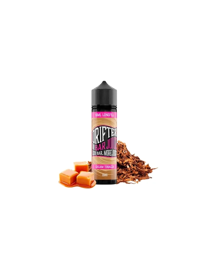 Juice Sauz Drifter Bar Cream Tobacco Nic Salt 20mg 60ml Prefilled E liquid