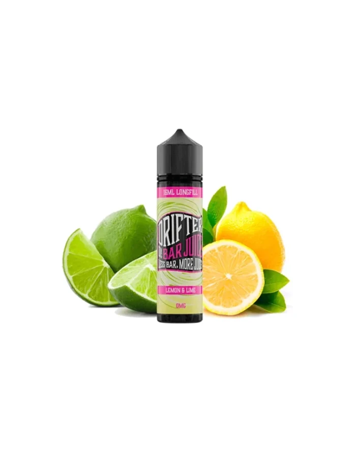 Juice Sauz Drifter Bar Lemon Lime Nic Salt 20mg 60ml Prefilled E liquid